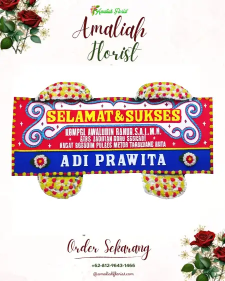 Papan Bunga Ucapan Selamat Bandorasa Kulon